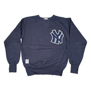 Vintage 90s Negro League New York Cubans Hemlock Japan Sweatshirt Mens Medium